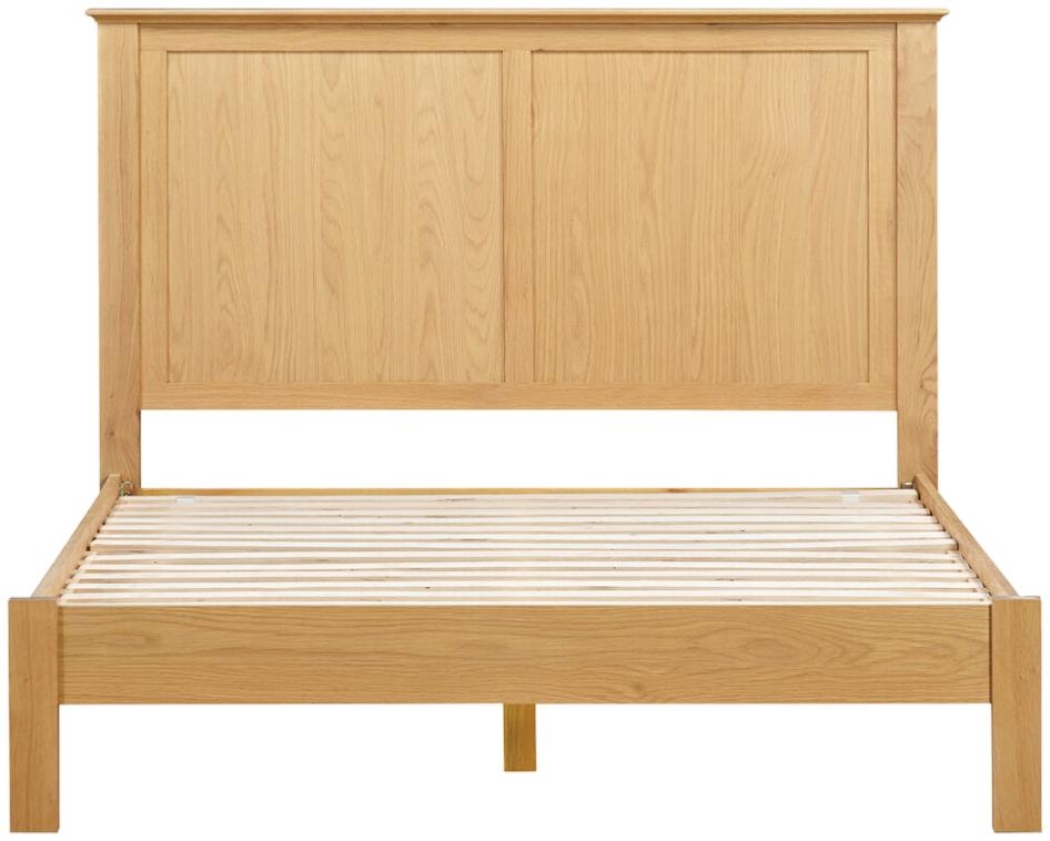 Product photograph of Arlington Oak Bed - Comes In 3ft Single 4ft 6in Double And 5ft King Size Options from Choice Furniture Superstore.