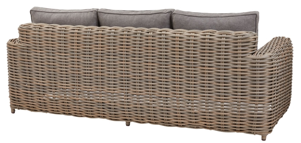 Product photograph of Ariston Rattan Outdoor 3 Seater Sofa Set from Choice Furniture Superstore.