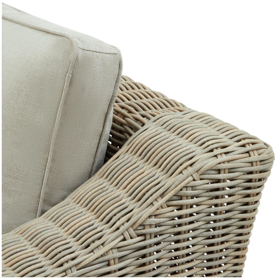 Product photograph of Capri Rattan Outdoor Armchair from Choice Furniture Superstore.
