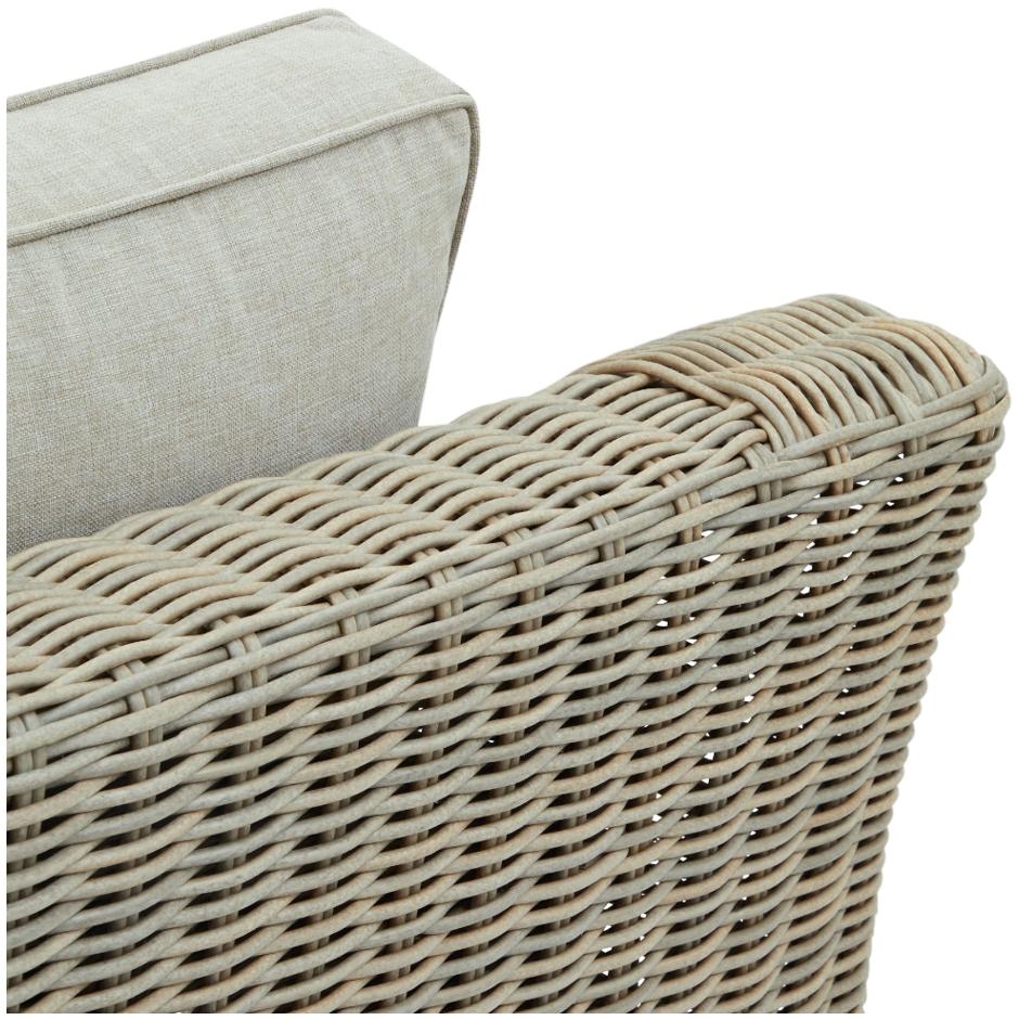 Product photograph of Capri Rattan Outdoor Armchair from Choice Furniture Superstore.