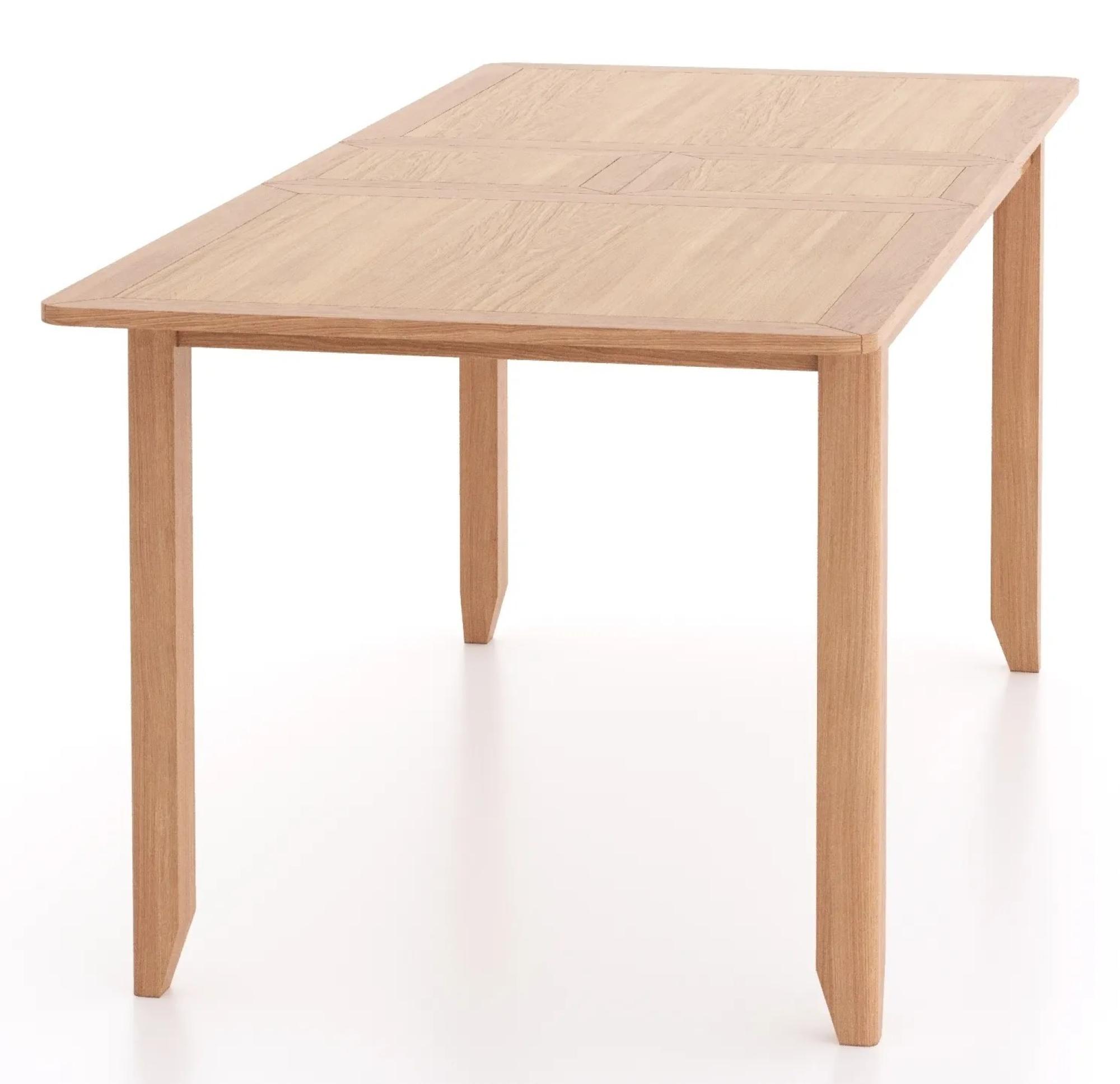 Product photograph of Arden Oak 4-8 Seater Extending Dining Table from Choice Furniture Superstore.