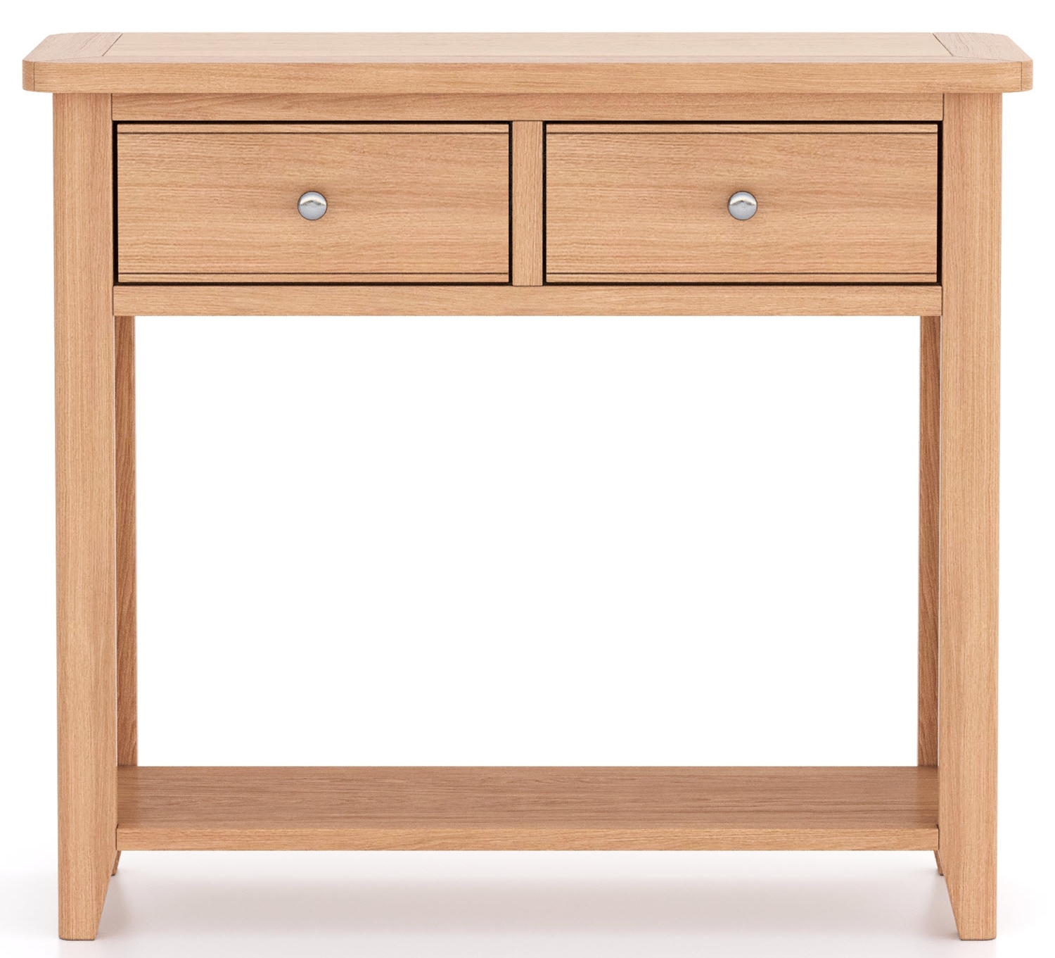 Product photograph of Arden Narrow Console Table 2 Drawers Hallway from Choice Furniture Superstore.