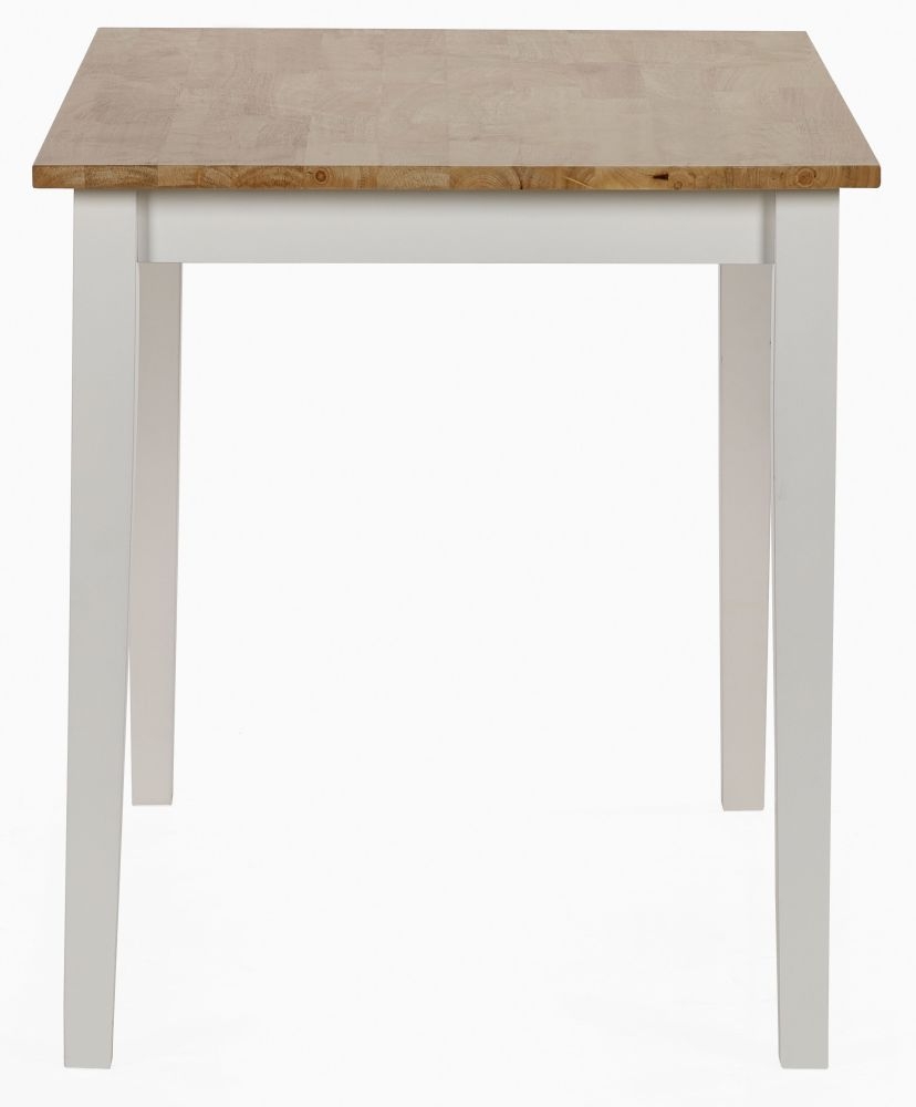 Product photograph of Linwood White Painted Dining Table - 4 Seater from Choice Furniture Superstore.