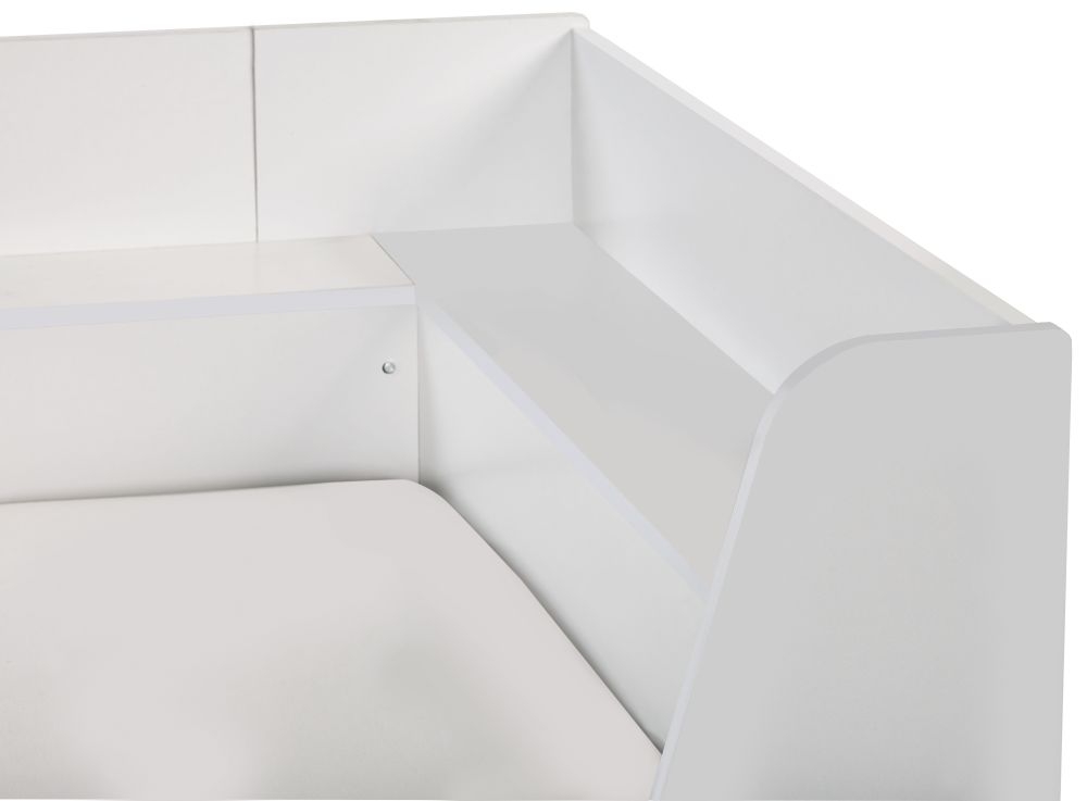 Product photograph of Cyclone Daybed - Comes In White Or Taupe Options from Choice Furniture Superstore.