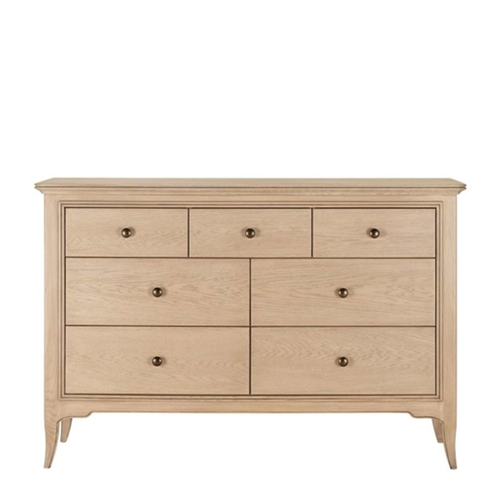 Product photograph of Willis And Gambier Toulon Oak 3 4 Drawer Wide Chest from Choice Furniture Superstore.