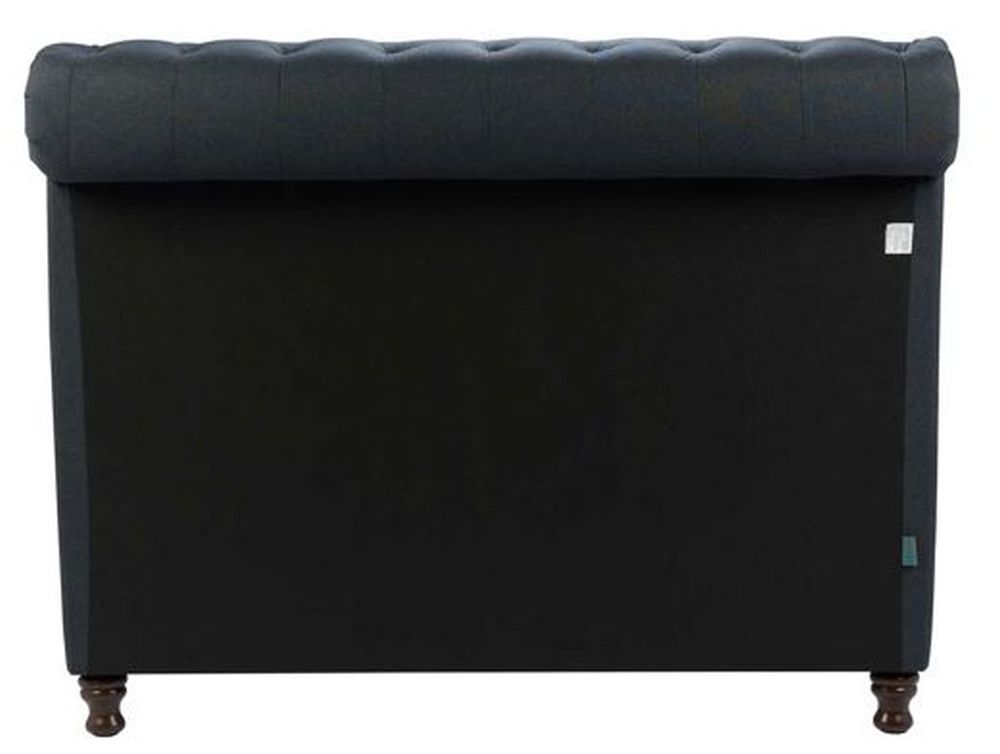 Product photograph of Castello Charcoal Fabric Side Sleigh Ottoman Storage Bed - Sizes Availabe from Choice Furniture Superstore.