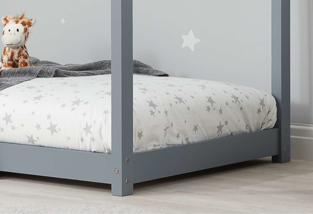 Product photograph of House White Wood Bed from Choice Furniture Superstore.