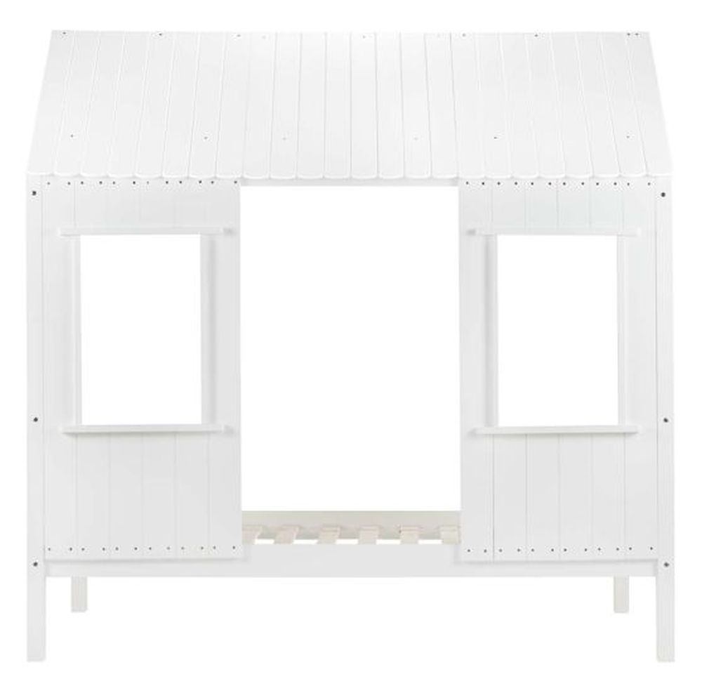 Product photograph of Kids Treehouse White Wooden Bed from Choice Furniture Superstore.