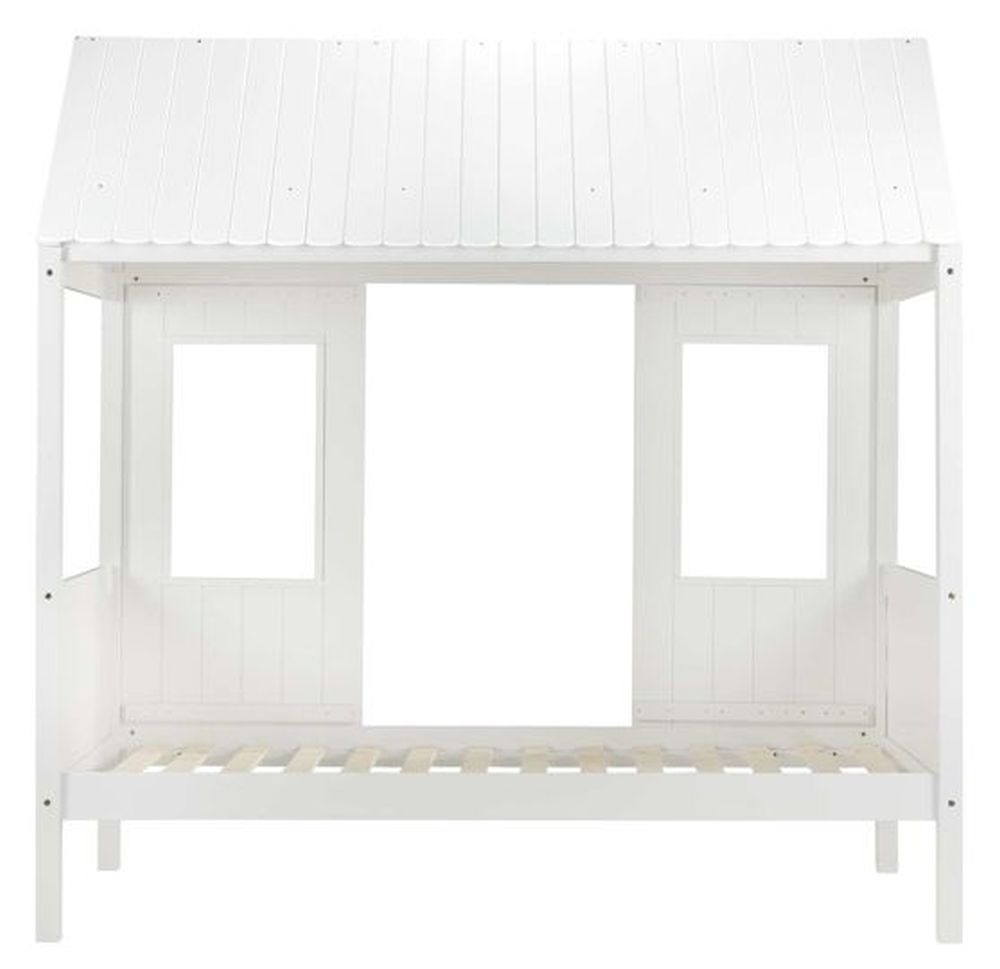 Product photograph of Kids Treehouse White Wooden Bed from Choice Furniture Superstore.