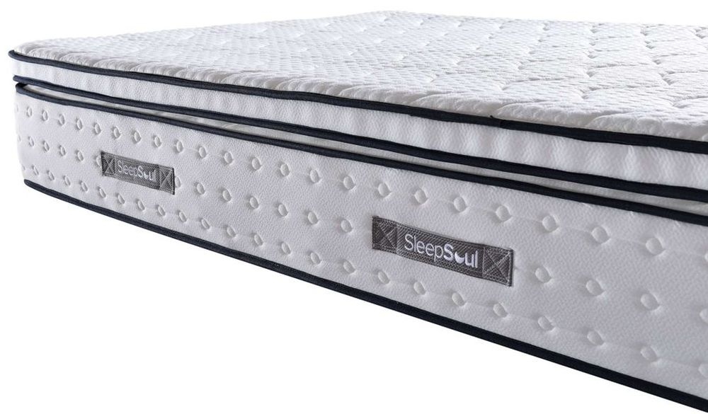 Product photograph of Sleepsoul Space White Mattress - Comes In Single Small Double Double And King Size from Choice Furniture Superstore.