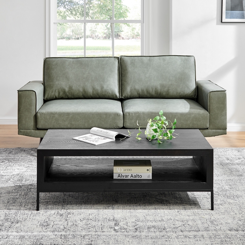 Product photograph of Brixton Black Coffee Table from Choice Furniture Superstore.