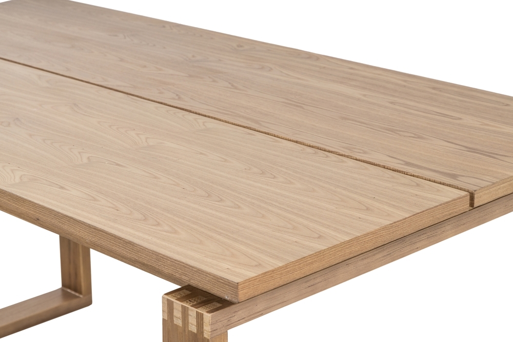 Product photograph of Philip Oak 6 Seater Dining Table from Choice Furniture Superstore.