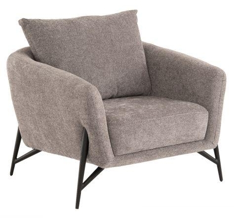 Product photograph of Hilton Dark Grey Armchair from Choice Furniture Superstore.