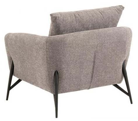 Product photograph of Hilton Dark Grey Armchair from Choice Furniture Superstore.