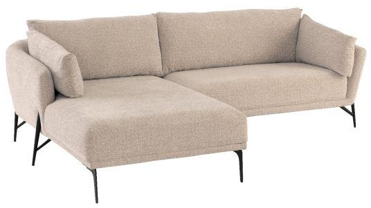 Product photograph of Hilton Left Corner Sofa - Comes In Dark Grey And Light Grey from Choice Furniture Superstore.