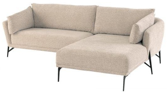 Product photograph of Brighton Right Corner Sofa - Comes In Dark Grey And Light Grey from Choice Furniture Superstore.