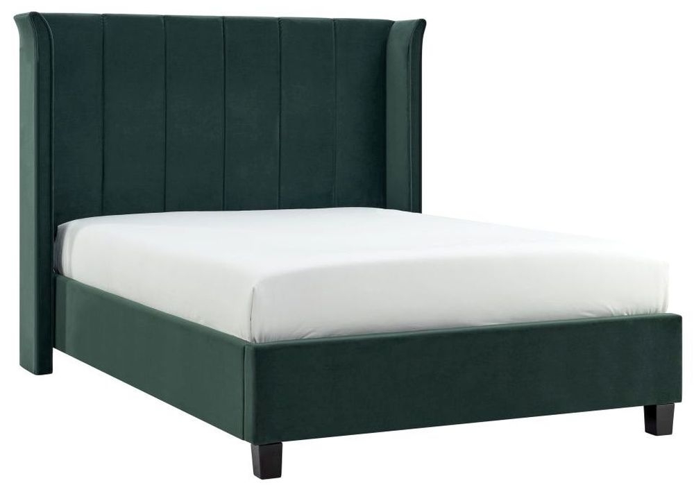 Product photograph of Polaris Fabric Bed - Comes In Double And King Size from Choice Furniture Superstore.