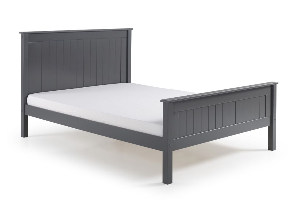 Product photograph of Taurus Wooden High Footend Bed - Comes In Single Small Double And King Size from Choice Furniture Superstore.