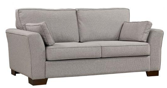 Quebec 2 Seater Sofa - Comes in Light Grey, Blue and Cream