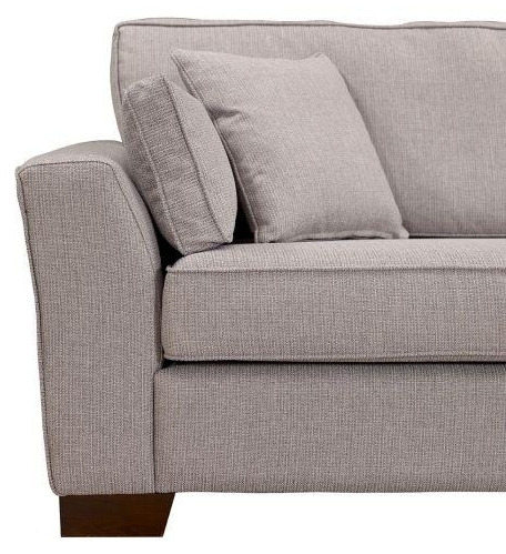 Product photograph of Quebec 3 Seater Sofa - Comes In Light Grey Blue And Cream from Choice Furniture Superstore.