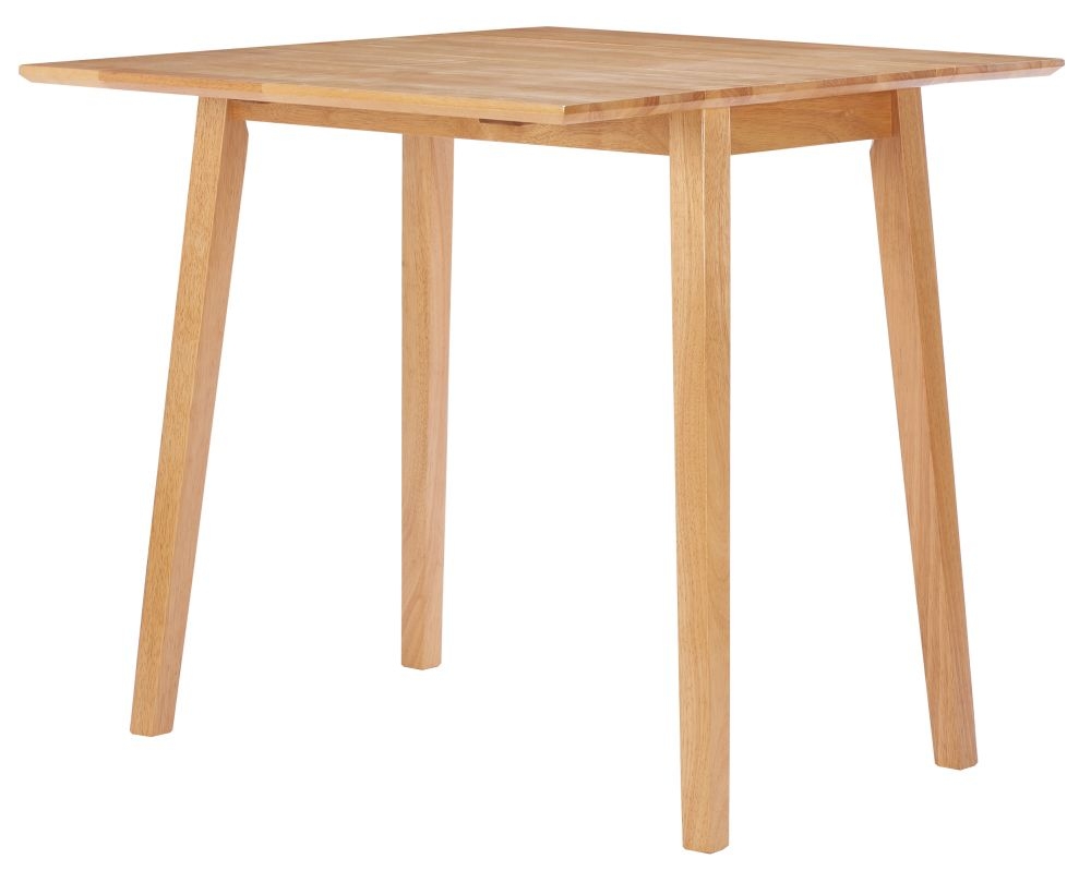 Product photograph of Birea Oak Drop Leaf Extending 2-4 Seater Dining Table from Choice Furniture Superstore.