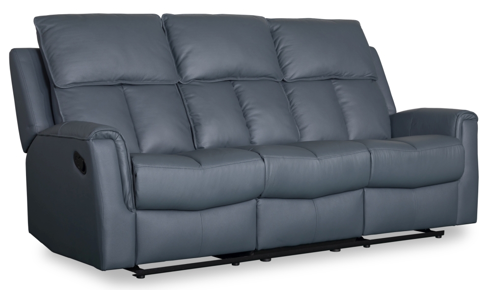 Product photograph of Malinta Leather Recliner 3 Seater Sofa - Variant Available from Choice Furniture Superstore.