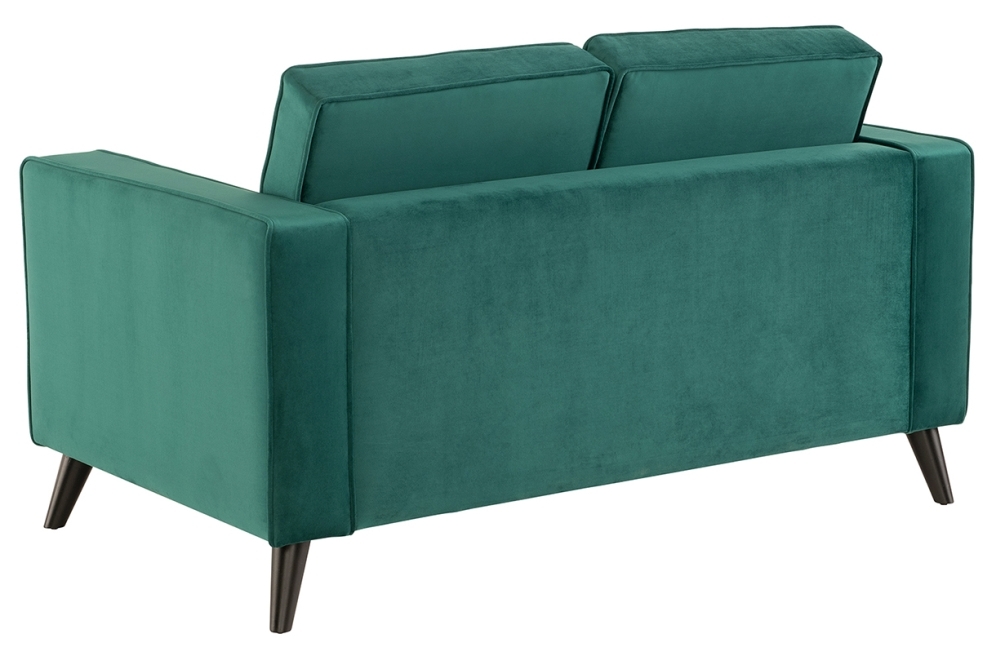 Product photograph of Cara Fabric 2 Seater Sofa - Forest Green from Choice Furniture Superstore.