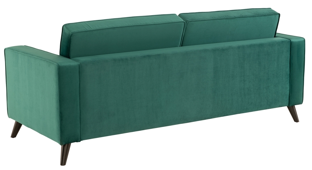 Product photograph of Cara Fabric 3 Seater Sofa - Comes In Forest Green And Navy Blue from Choice Furniture Superstore.