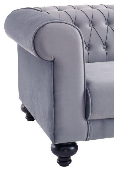 Product photograph of Marla Grey 3 Seater Sofa from Choice Furniture Superstore.