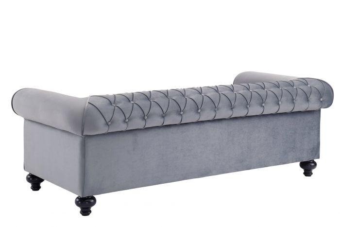 Product photograph of Marla Grey 3 Seater Sofa from Choice Furniture Superstore.