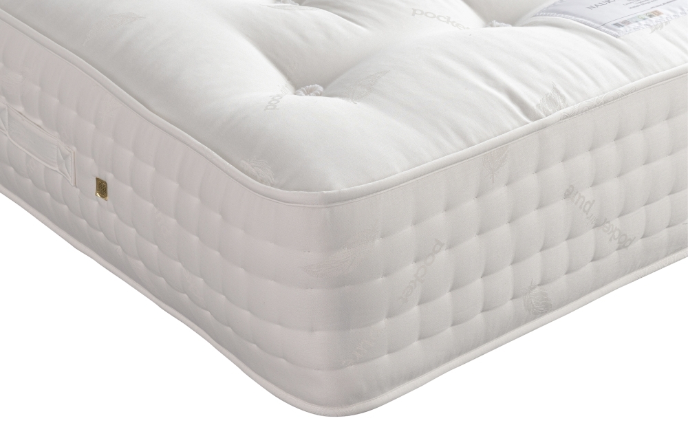 Product photograph of Sweet Dreams Natural Orlando 1500 Pocket Spring Eden Mattress from Choice Furniture Superstore.