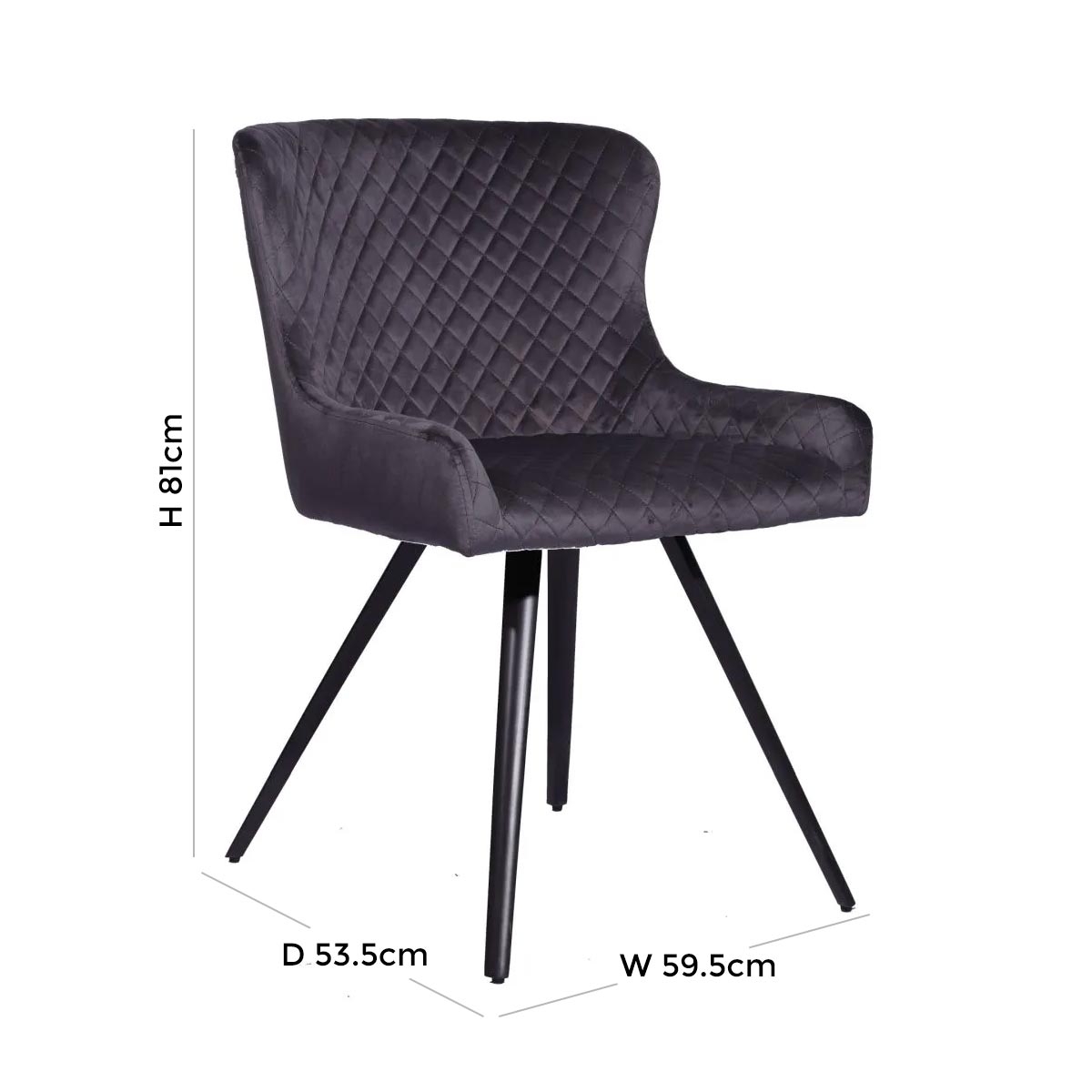 Product photograph of Clearance - Alpha Dining Chair Sold In Pairs - Fss14879 80 from Choice Furniture Superstore.