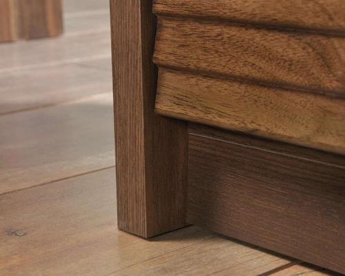 Product photograph of Teknik Hampstead Park Walnut L Shaped Desk from Choice Furniture Superstore.
