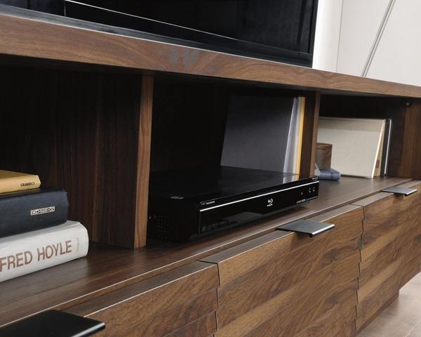 Product photograph of Teknik Hampstead Park Walnut Tv Stand from Choice Furniture Superstore.