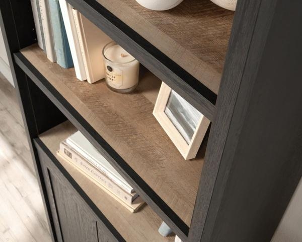 Product photograph of Teknik Shaker Style Oak Bookcase from Choice Furniture Superstore.