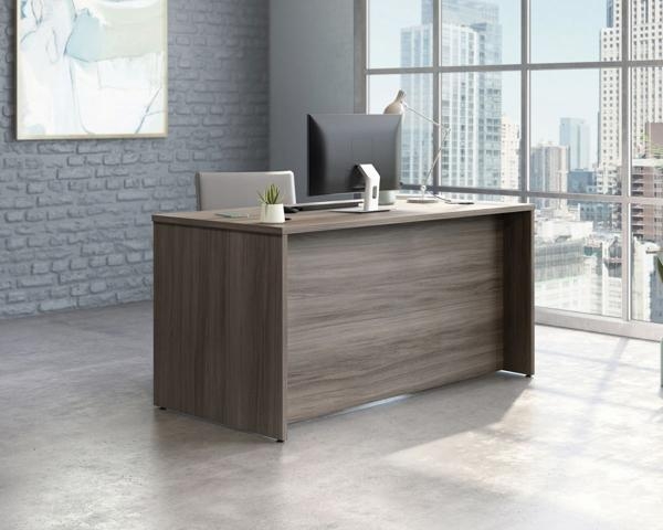 Product photograph of Teknik Affiliate Elm Large Desk - 150cm from Choice Furniture Superstore.