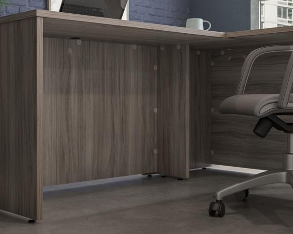 Product photograph of Teknik Affiliate Elm Return Unit Desk from Choice Furniture Superstore.