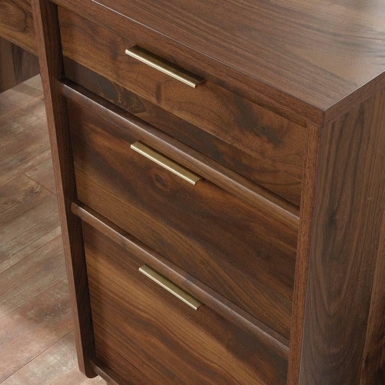 Product photograph of Teknik Clifton Place Executive 4 Drawer Desk from Choice Furniture Superstore.