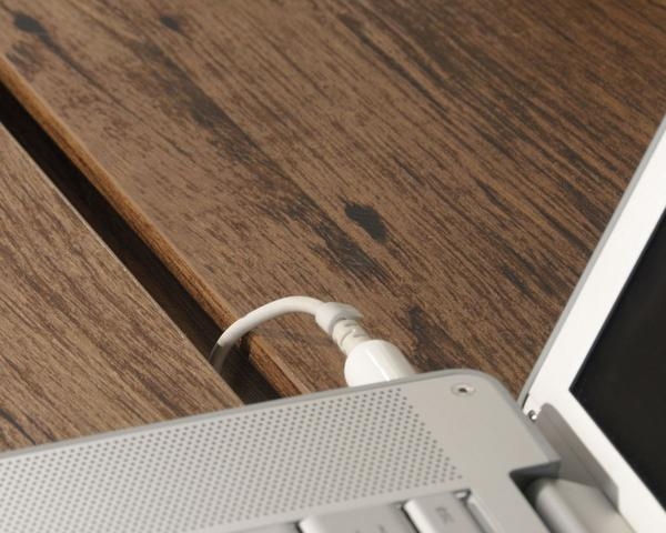 Product photograph of Teknik Counter Height Vintage Oak Work Bench from Choice Furniture Superstore.