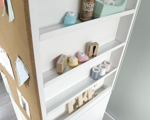 Product photograph of Teknik White Craft 2 Drawer Tower from Choice Furniture Superstore.