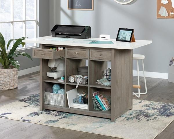 Product photograph of Teknik Craft 3 Drawer Work Table from Choice Furniture Superstore.