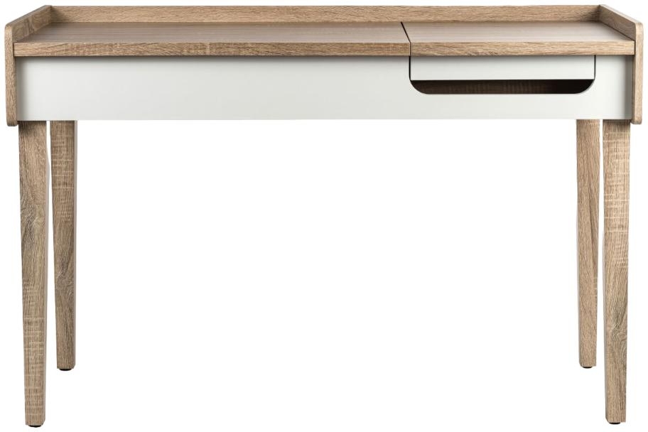 Product photograph of Teknik Giru Sonoma Oak Desk from Choice Furniture Superstore.