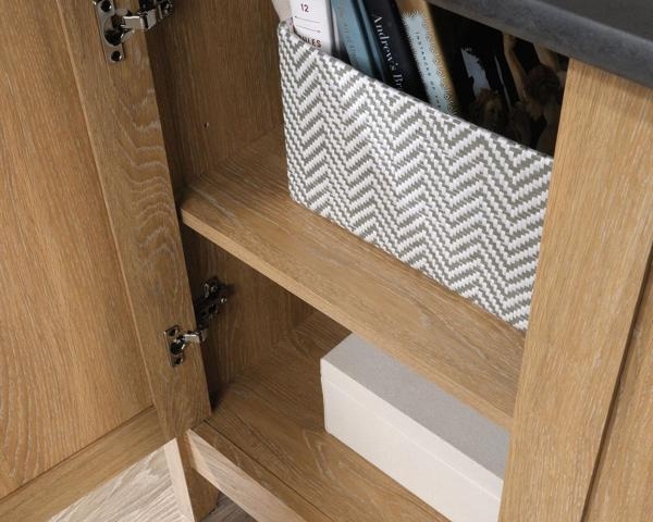 Product photograph of Teknik Home Study Dover Oak 3 Shelf Bookcase from Choice Furniture Superstore.