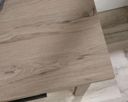 Product photograph of Teknik Summit Oak 2 Drawer Desk from Choice Furniture Superstore.