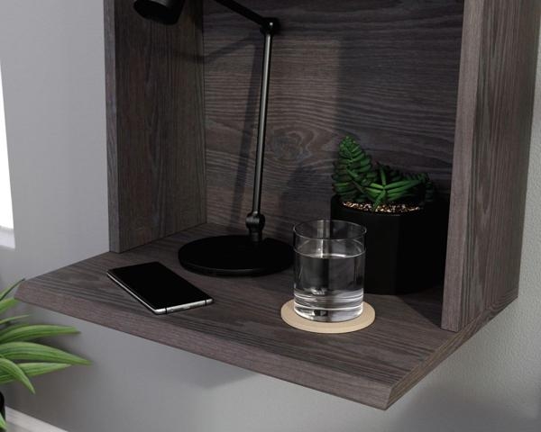 Product photograph of Teknik Hudson Wall Mounted Bedside Cabinet from Choice Furniture Superstore.