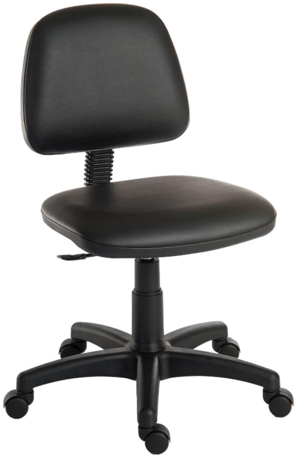 Product photograph of Teknik Ergo Blaster Pu Adjustable Swivel Office Chair - Comes In Black And White from Choice Furniture Superstore.