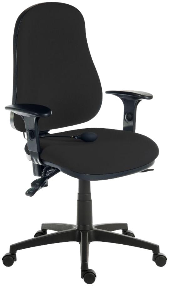 Product photograph of Teknik Ergo Comfort Air Fabric High Back Executive Adjustable Swivel Office Chair- Comes In Black And Blue from Choice Furniture Superstore.