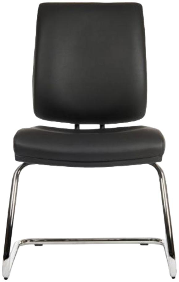 Product photograph of Teknik Ergo Deluxe Fabric Office Visitor Chair - Comes In Black Blue And Pu Black Options from Choice Furniture Superstore.