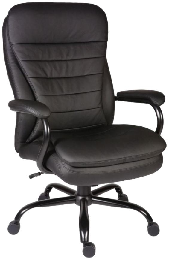 Product photograph of Teknik Goliath Black Leather Executive Office Chair from Choice Furniture Superstore.