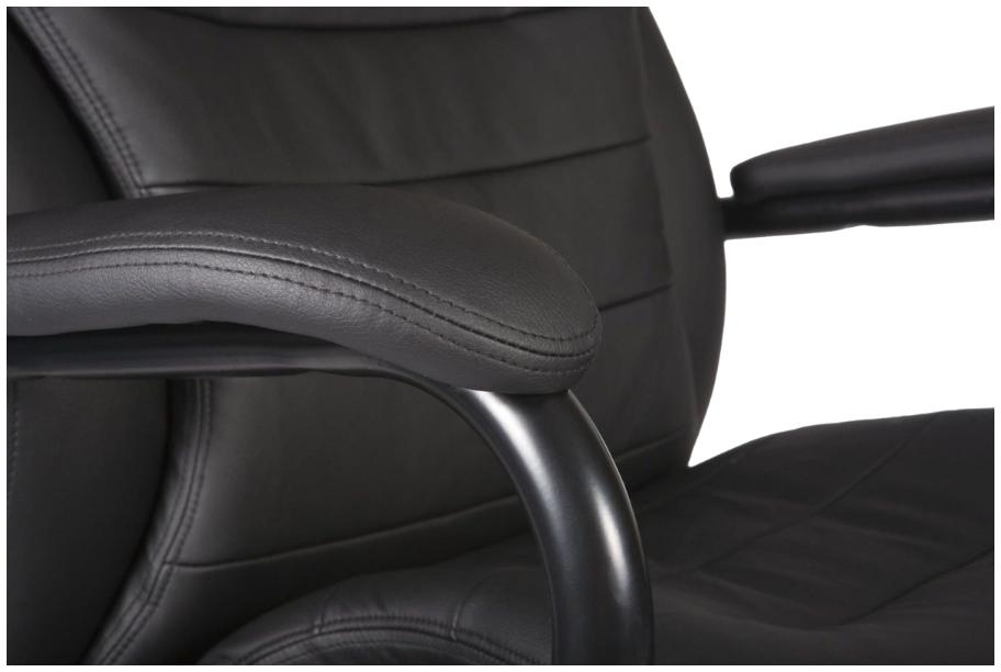 Product photograph of Teknik Goliath Black Leather Executive Office Chair from Choice Furniture Superstore.